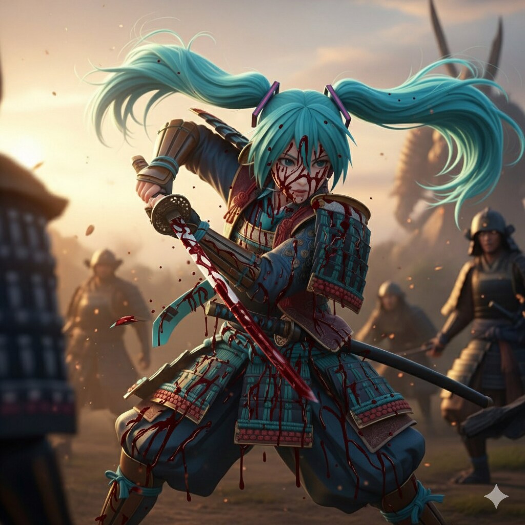 戦国ミクさん