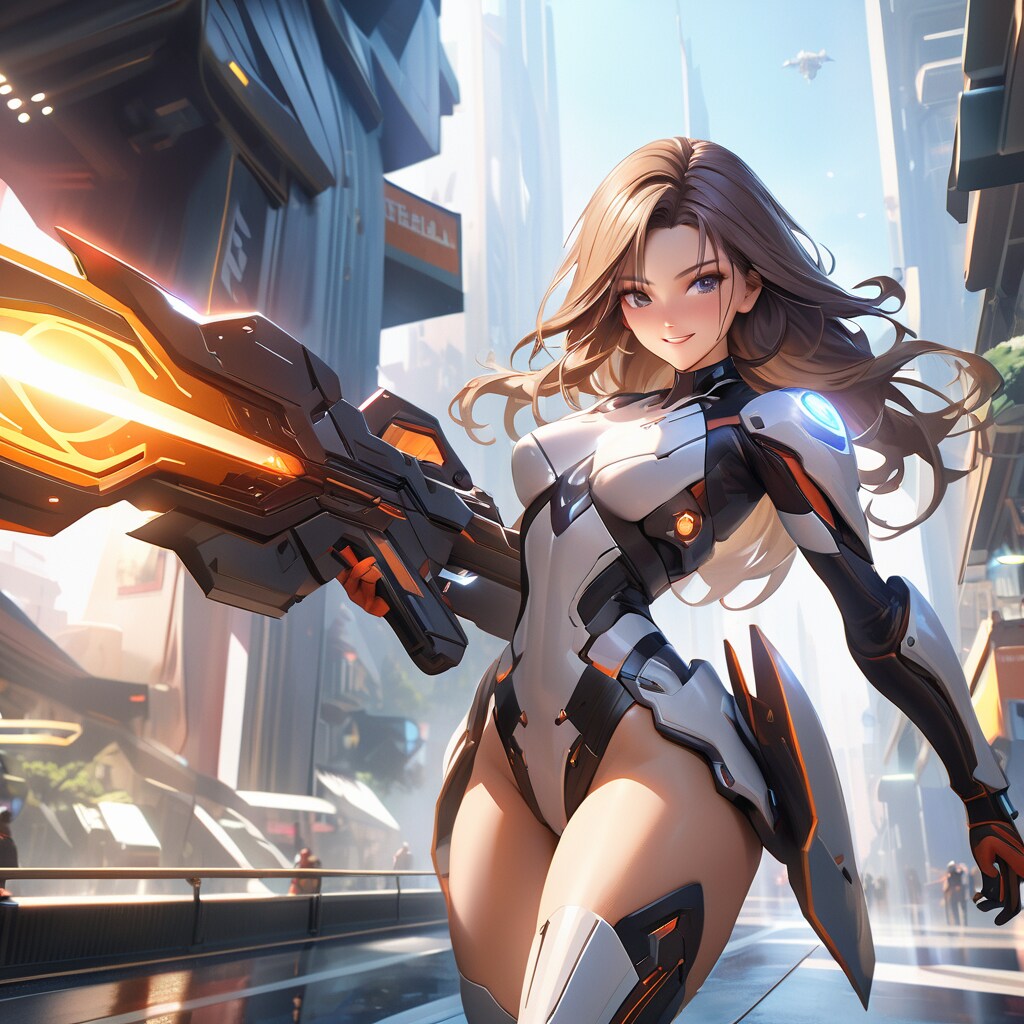 新型の銃、どうかな？ | の人気AIイラスト・グラビア