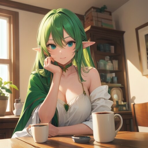 エルフの朝