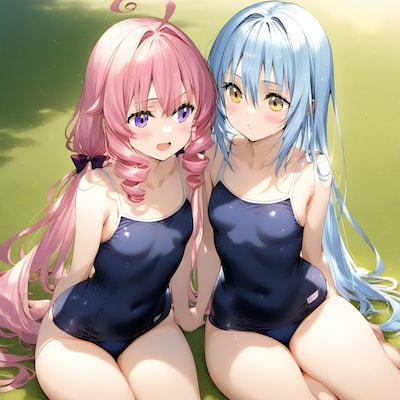 りむる(女形態)&しゅな