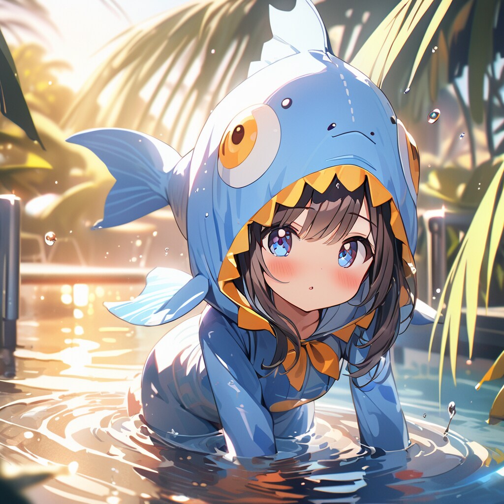 (ネタ)きぐるみ海少女