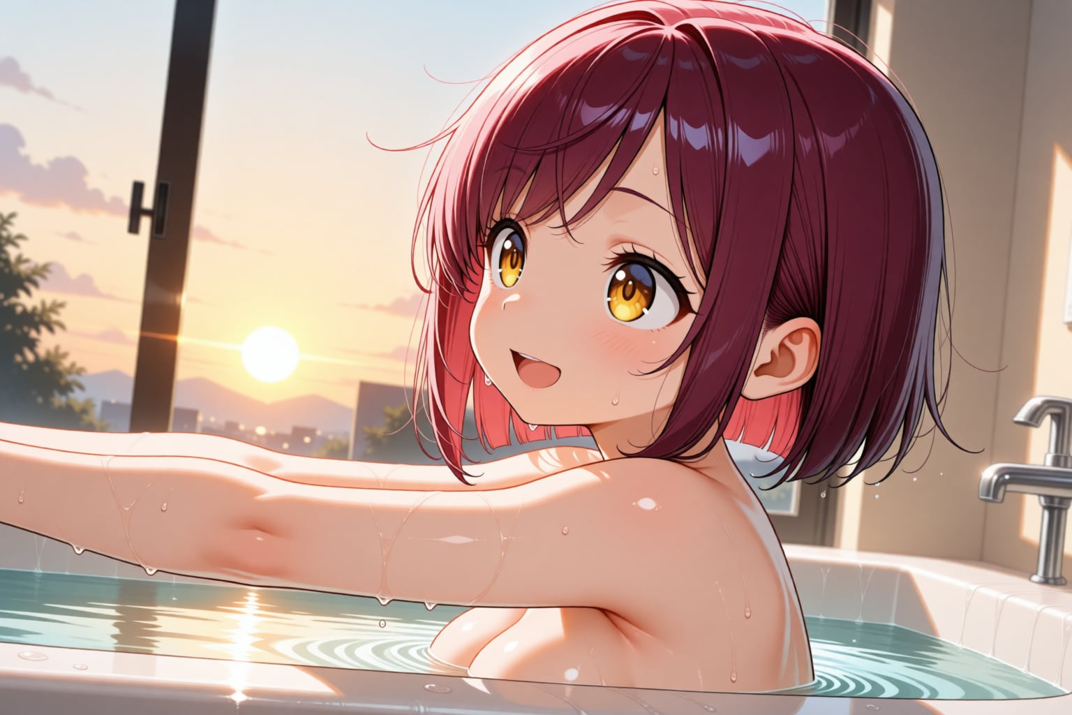 こんばんは（挨拶メイドの芽衣ちゃん）