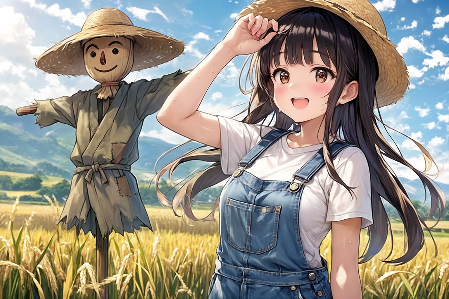 刈り入れ間近 | の人気AIイラスト・グラビア