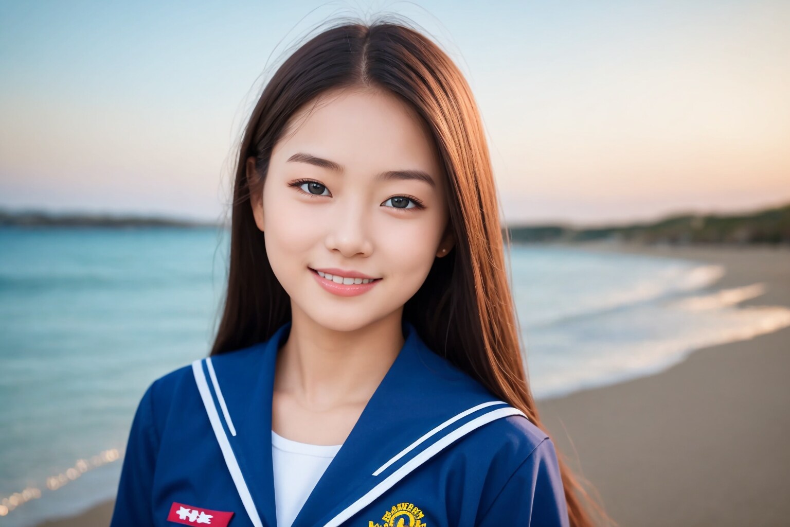 海辺の君１５４ | の人気AIイラスト・グラビア