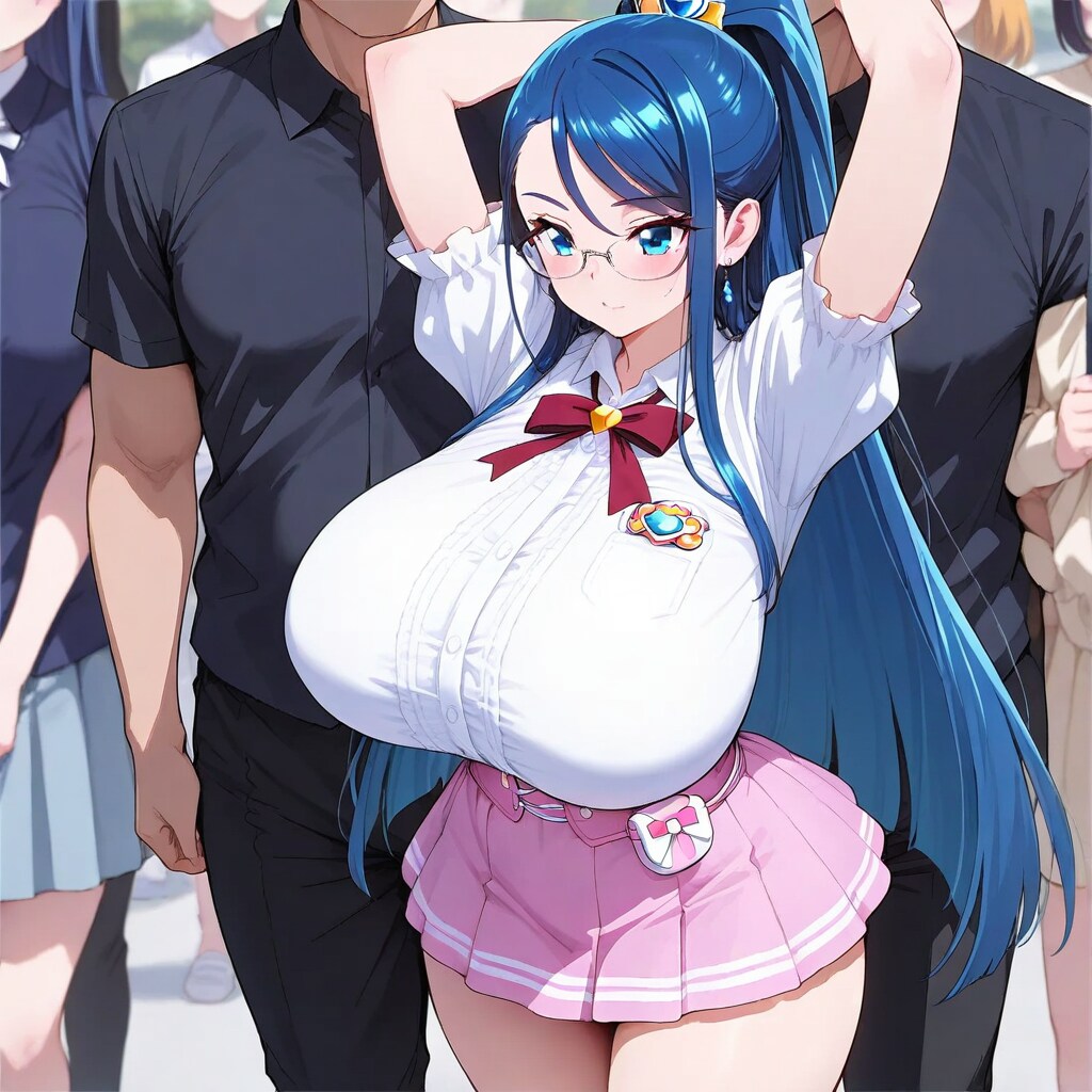 ボイン眼鏡水無月かれん(キュアアクア)