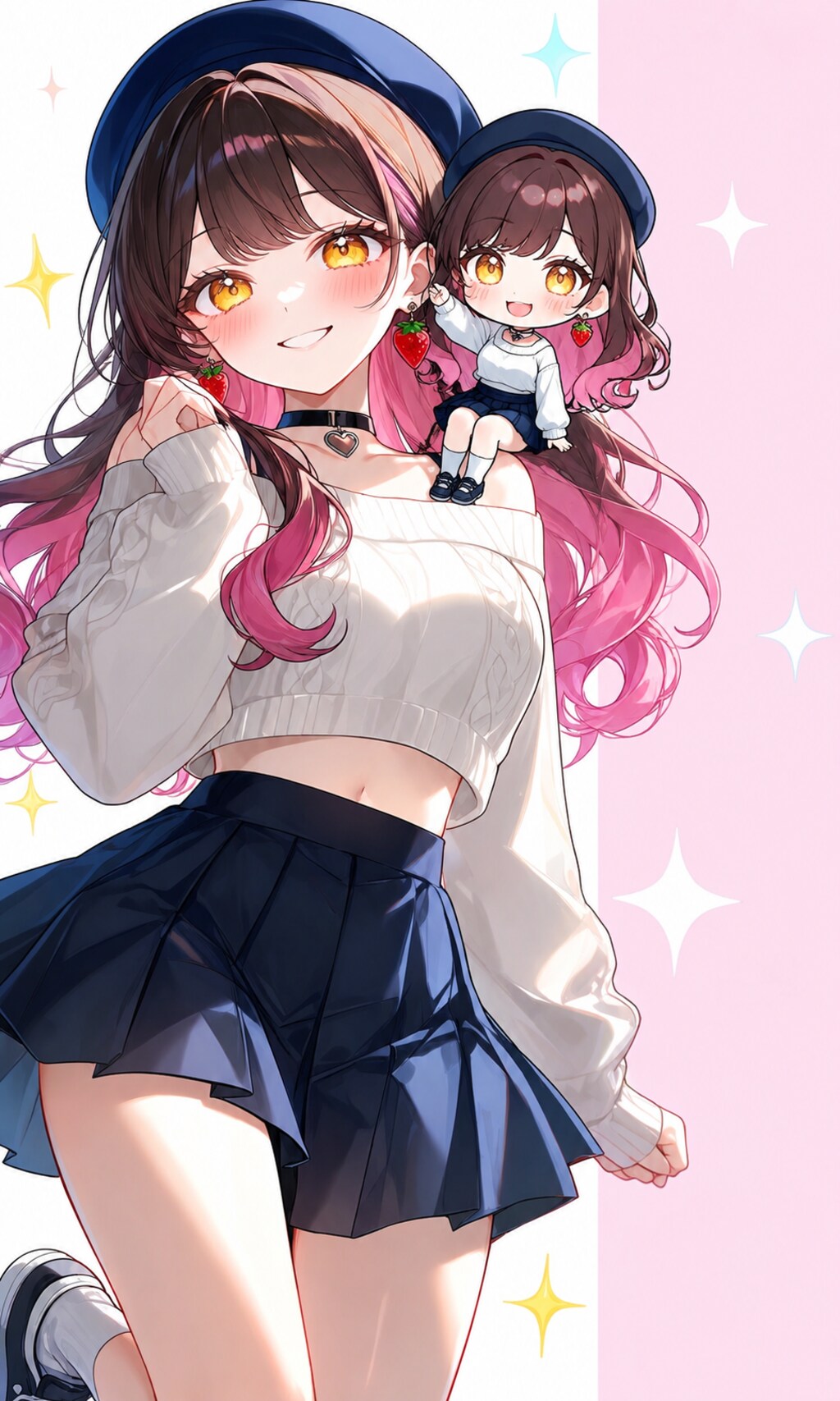 SumiちゃんとちびSumiちゃん
