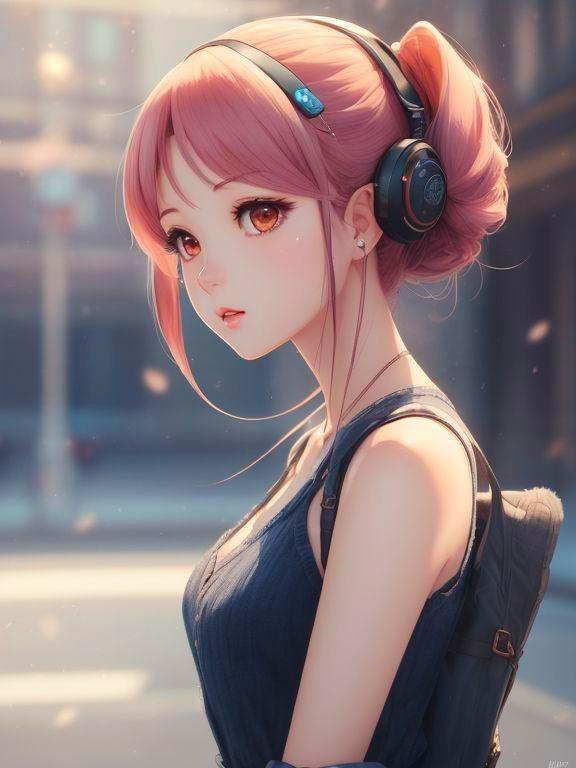 時々見かけるあの子 | の人気AIイラスト・グラビア