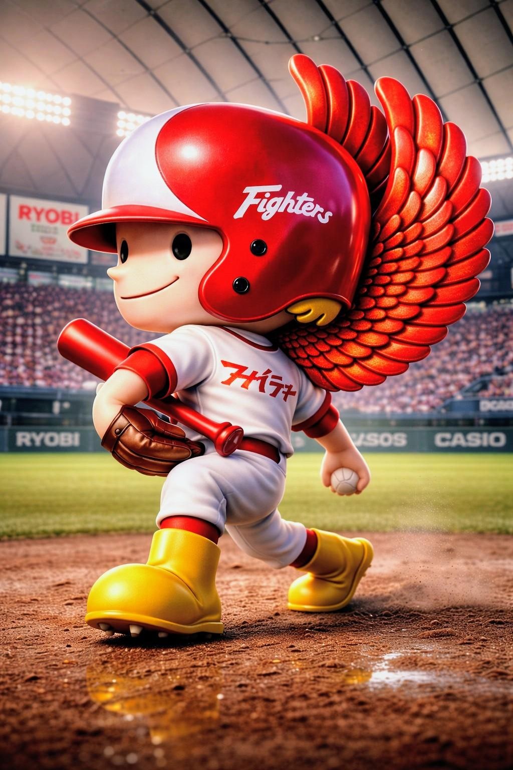 リアル懐かしプロ野球マスコット【日本ハムファイターズ】