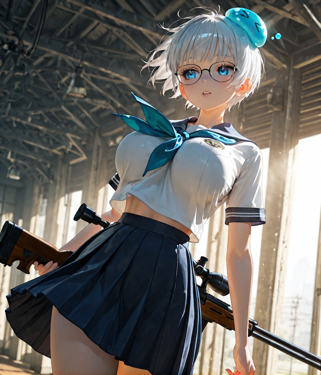 「次の標的は？ 一撃で仕留めるね」