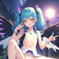 悪魔っ子とのウェディング 3枚目