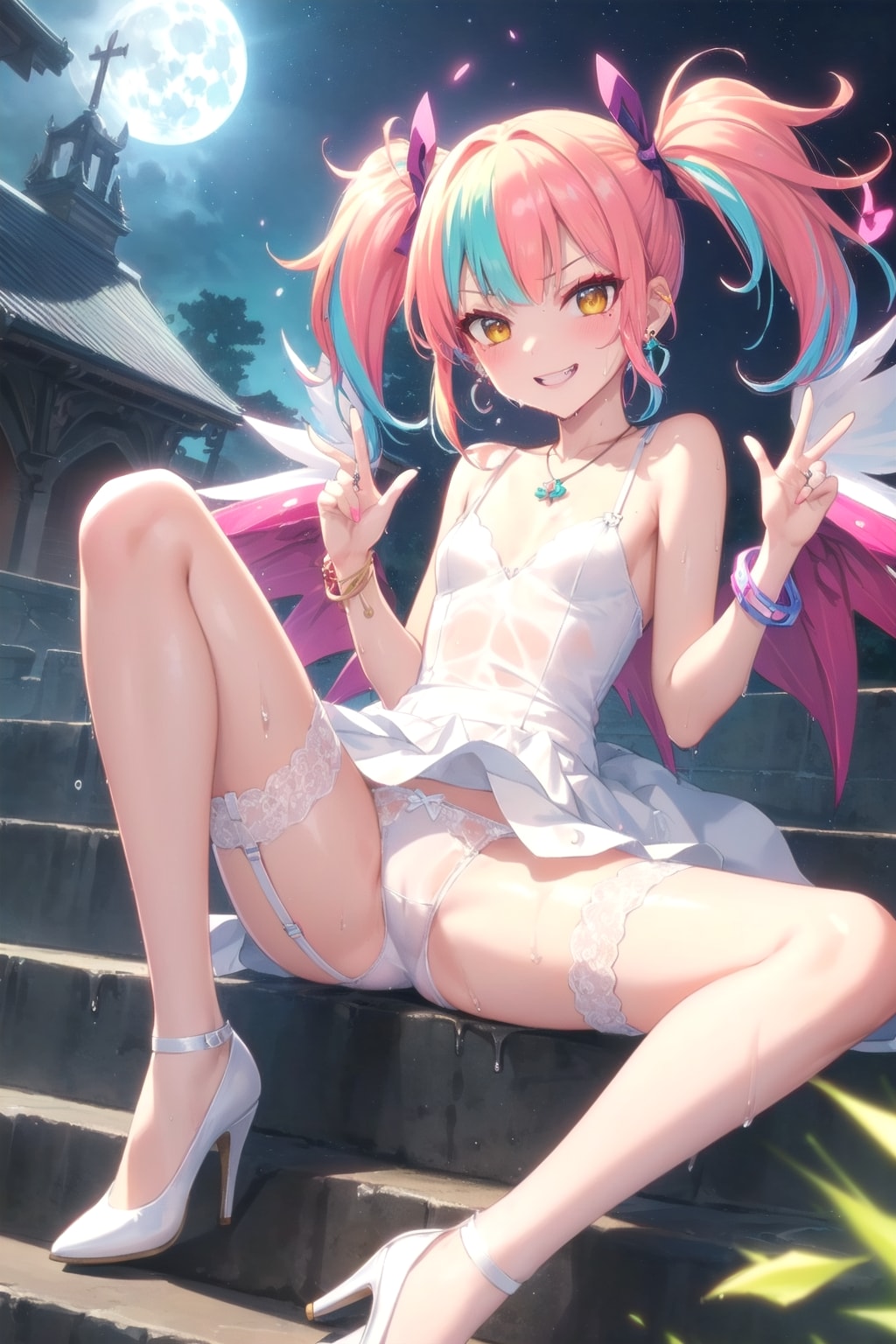 悪魔っ子とのウェディング
