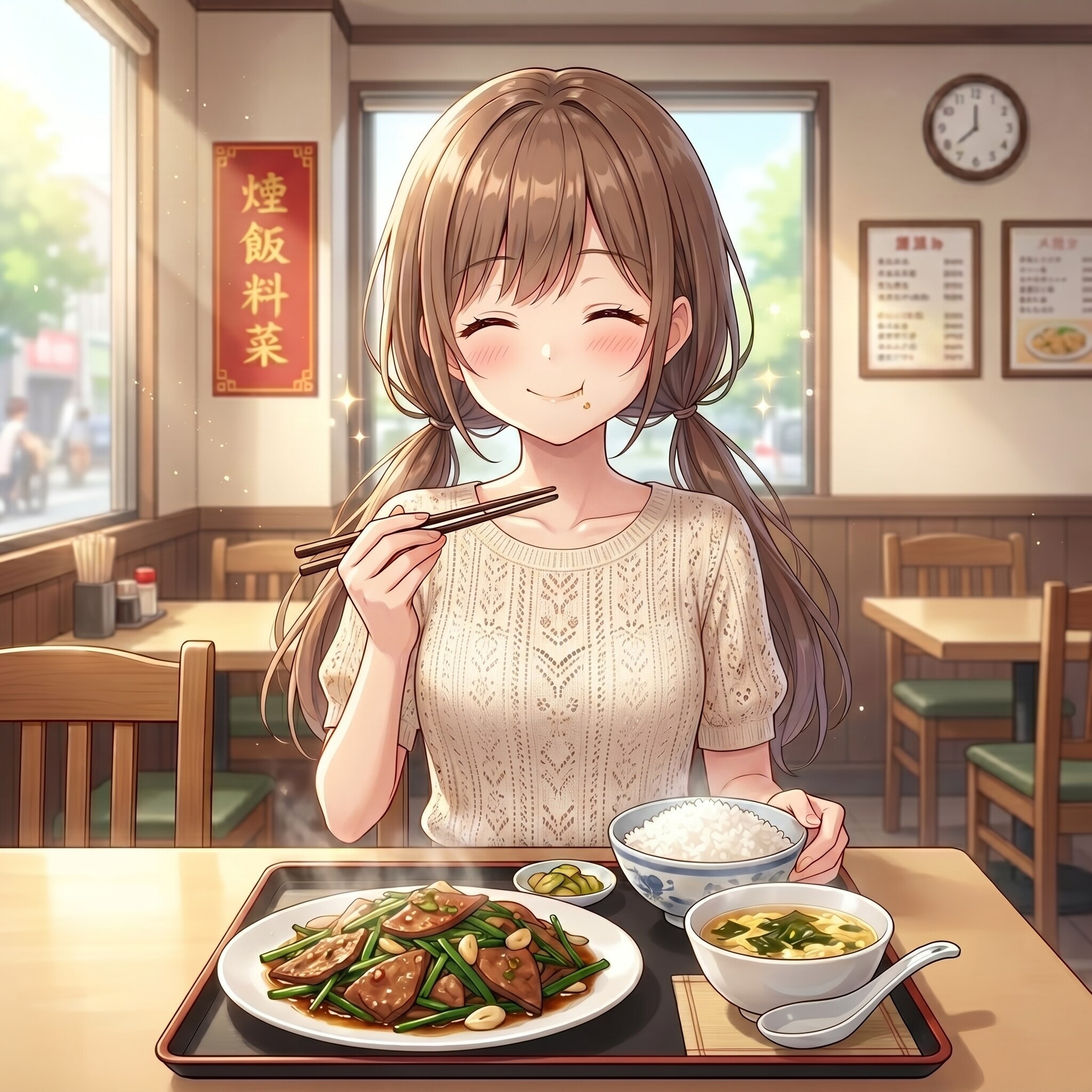 梢とランチ（２５）至福の時