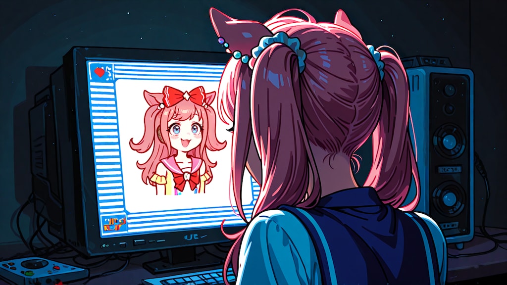 デジタルが出るレトロゲームをするアグネスデジタル