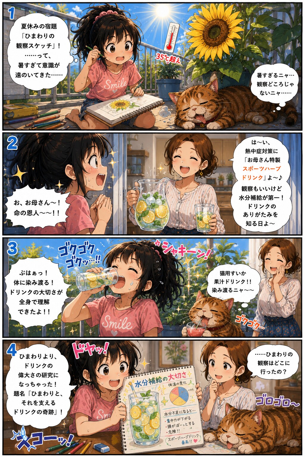 夏の観察日記っしょ～！？
