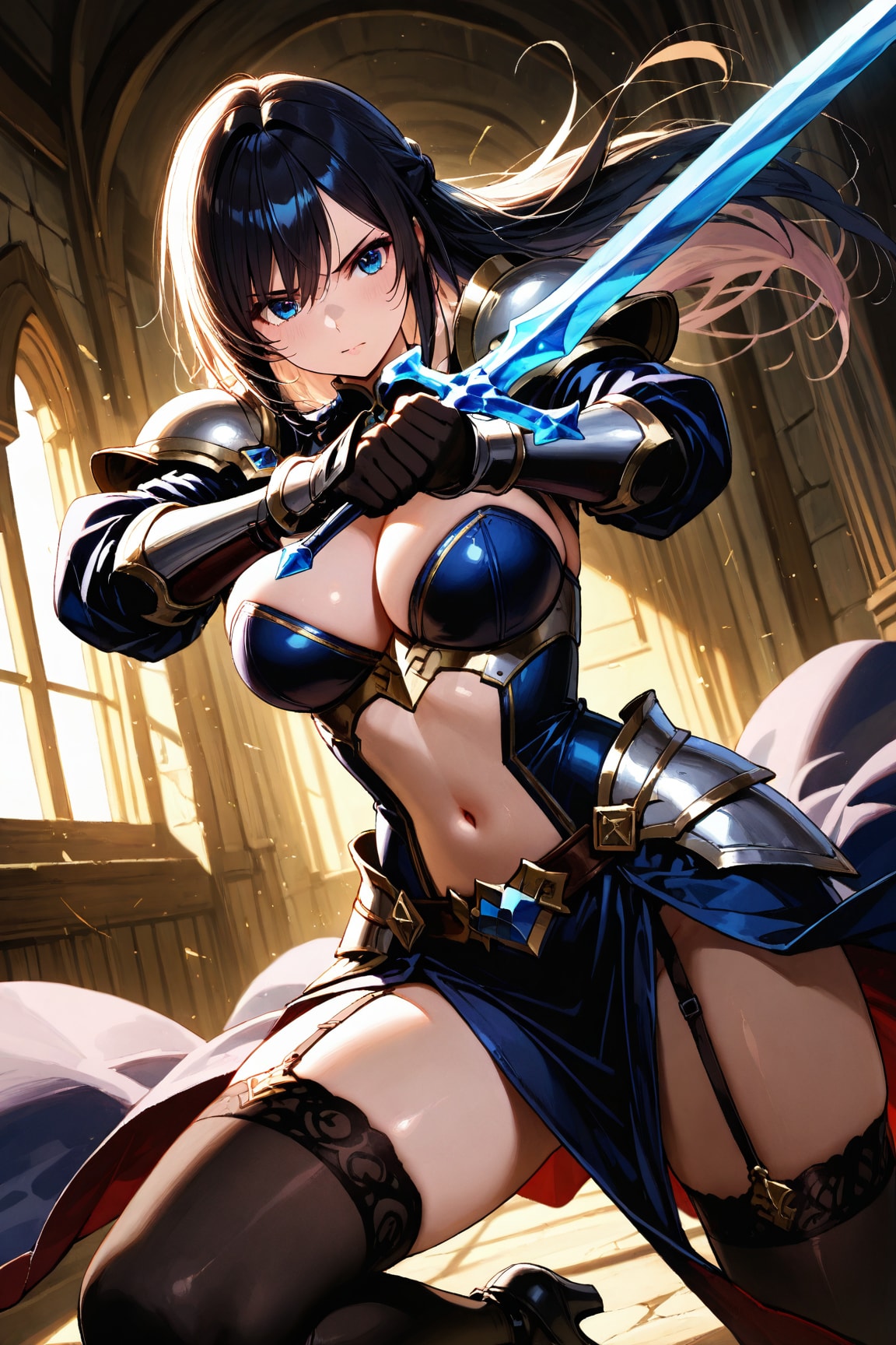 女騎士の夜事情1014