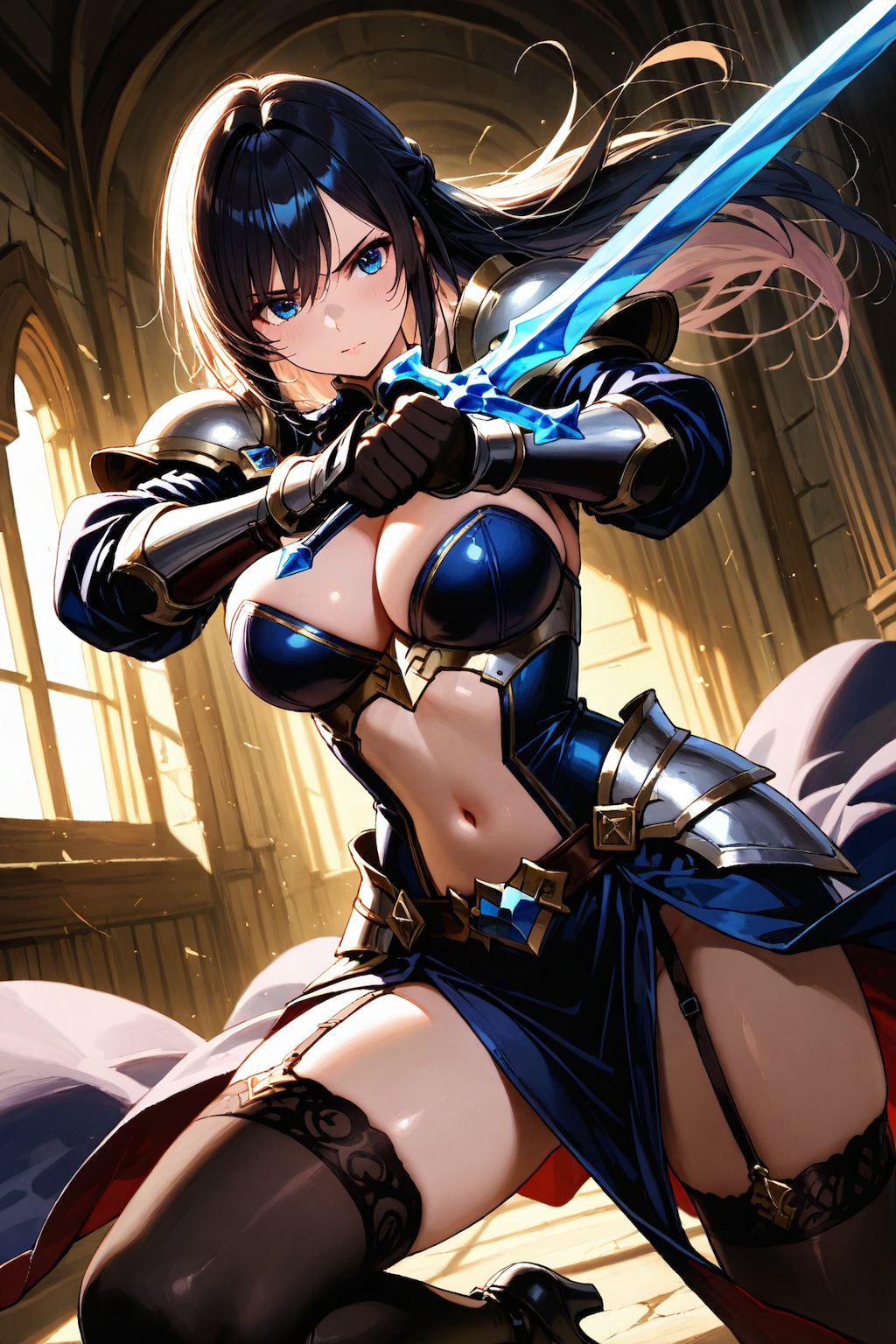 女騎士の夜事情1014