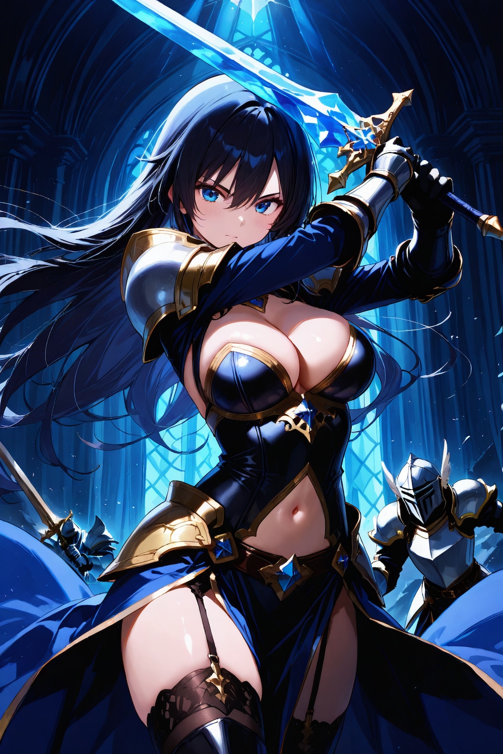 女騎士の夜事情1014