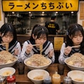ラーメン屋さんに通う女の子 5枚目