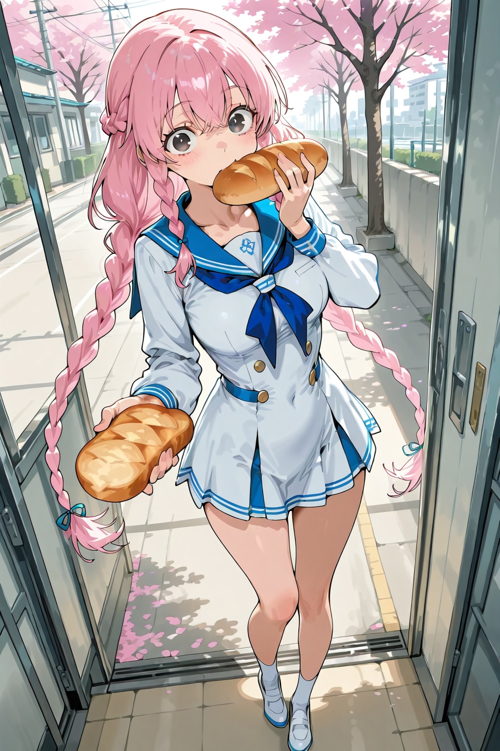 入学式もお腹が減るのです、