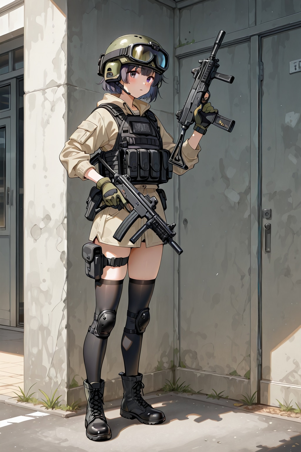 武装したJK