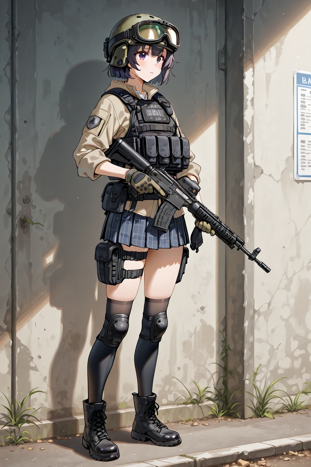 武装したJK