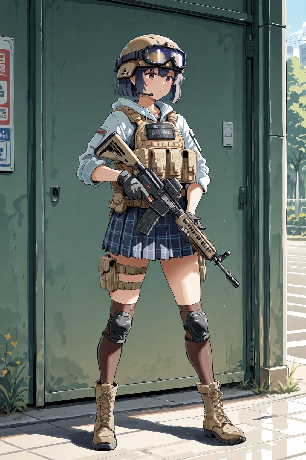 武装したJK