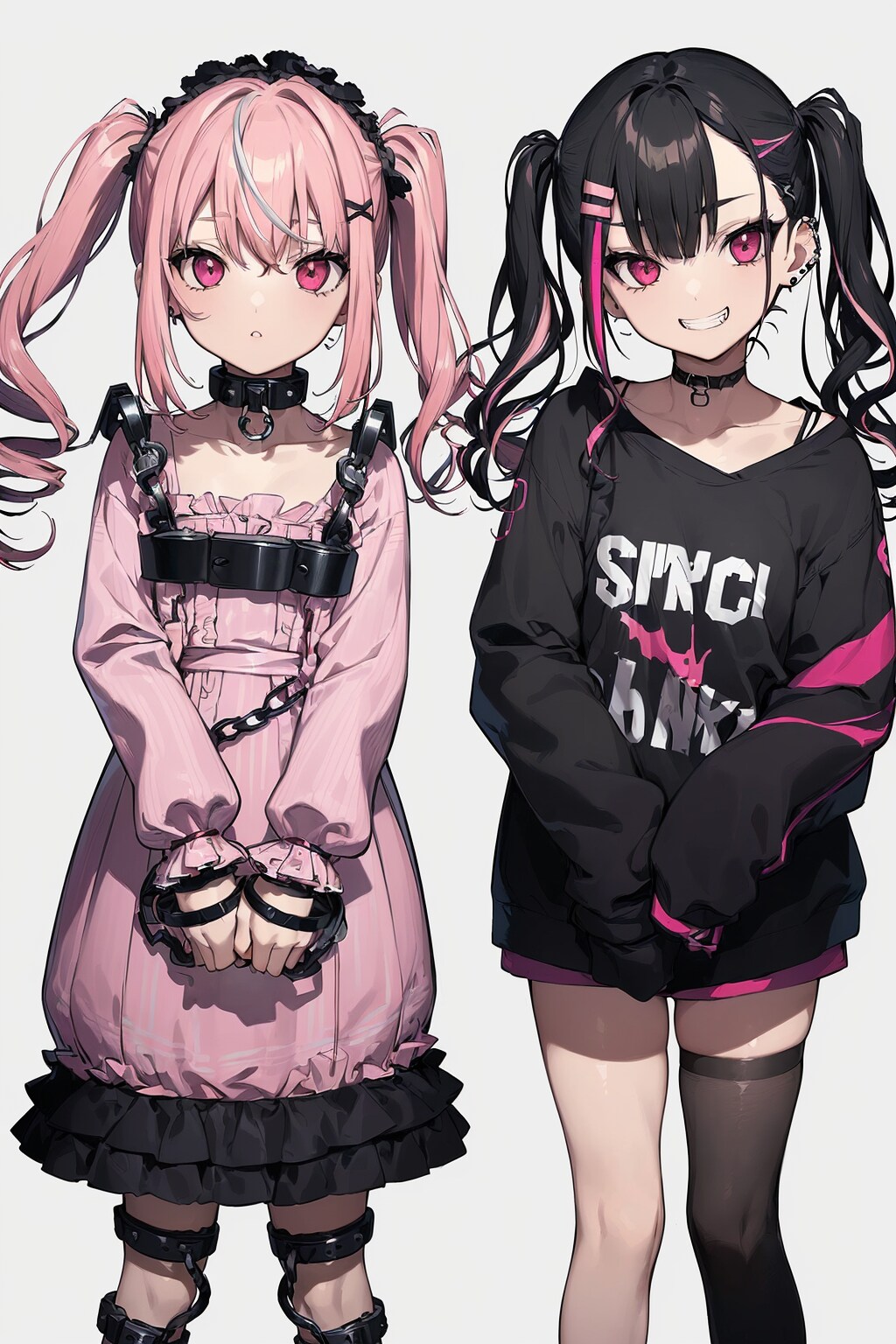 拘束好きな地雷系メンヘラメスガキちゃん