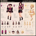昨日のおやつ（設定書付き）：擬人化 2枚目