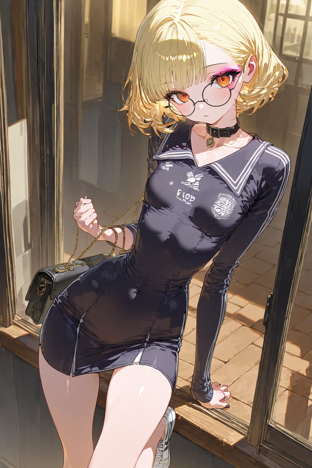 ジャージワンピの彼女