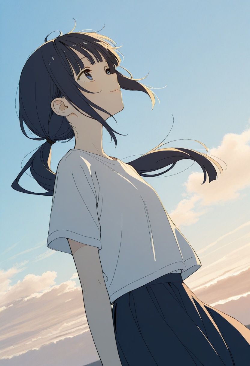 空が好きな女の子 | の人気AIイラスト・グラビア