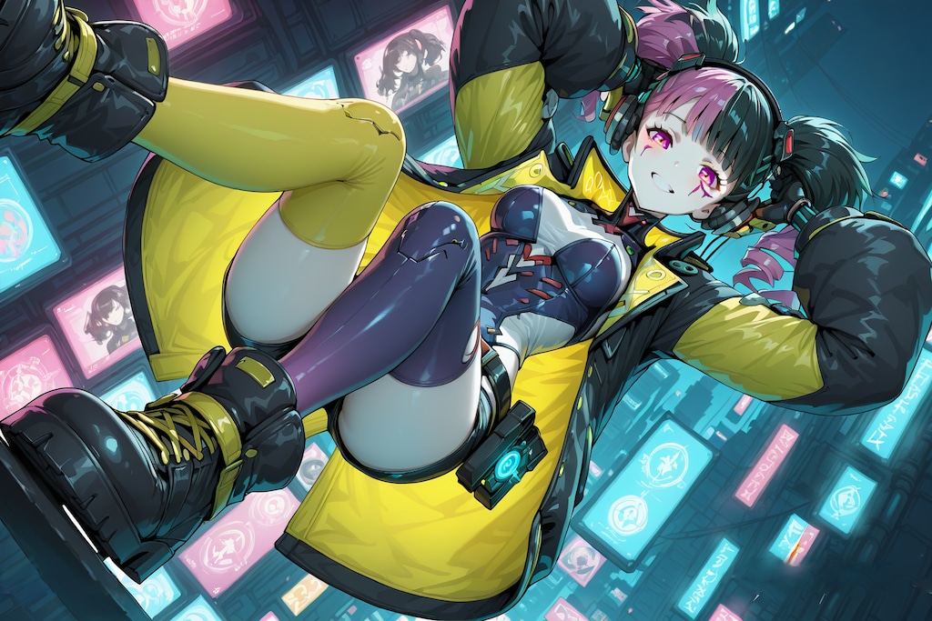 The Laughing Shadow of Cybertown.