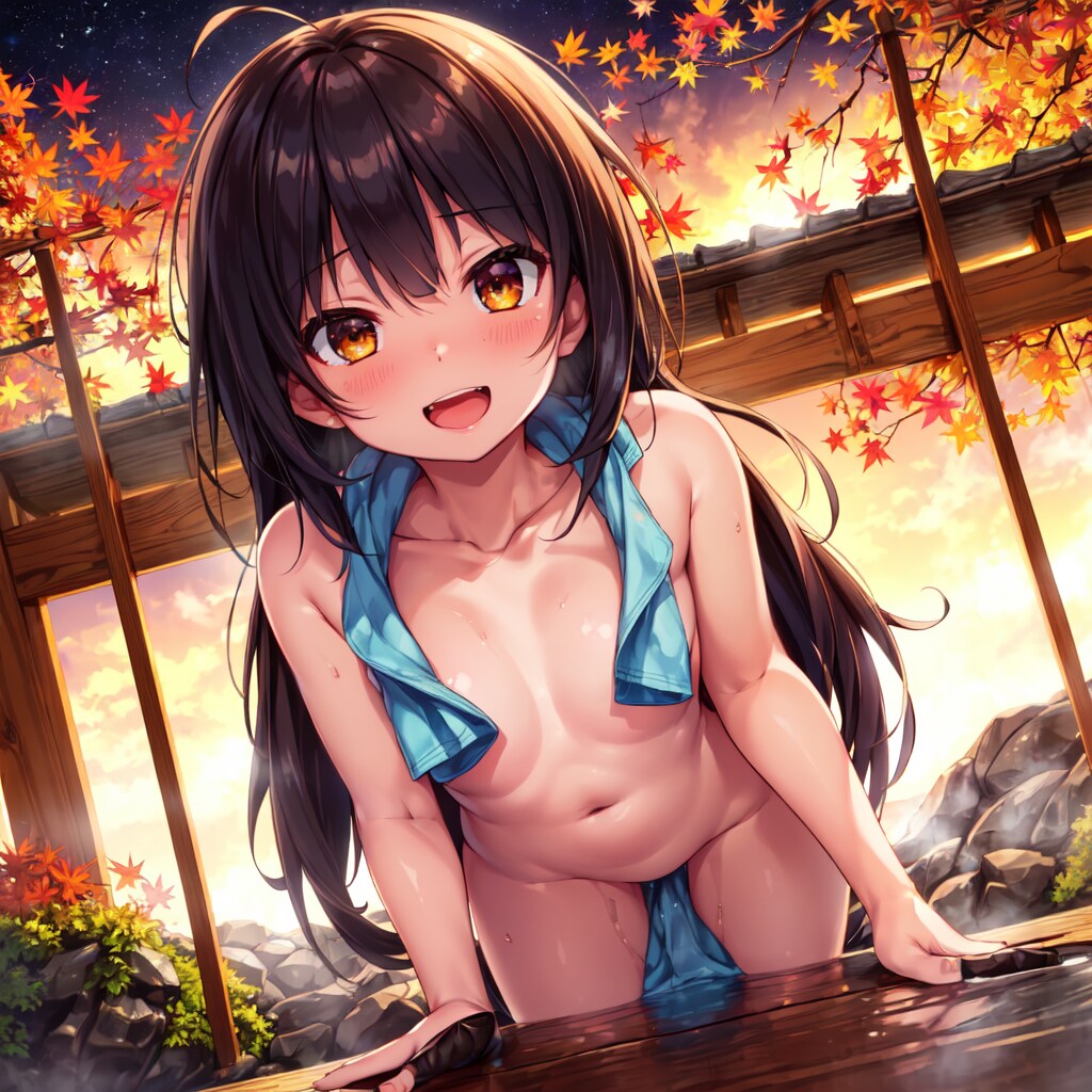 紅葉露天風呂
