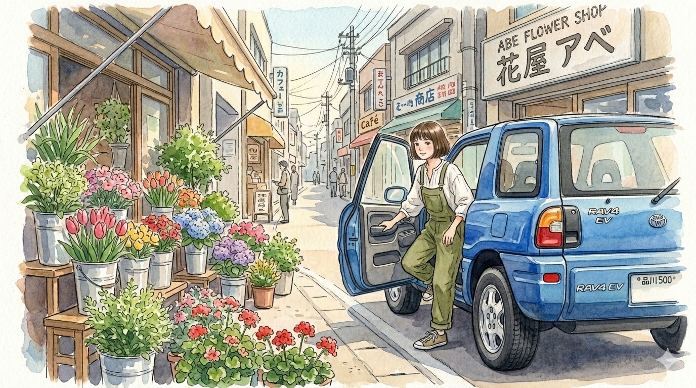 トヨタEVの系譜　RAV4EV | の人気AIイラスト・グラビア
