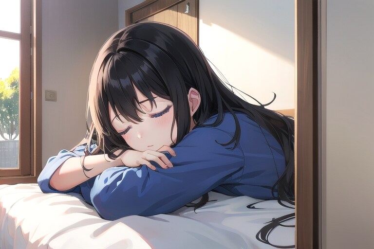 ホテルの朝