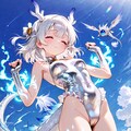 ドラゴンガールのリューコさん　見られた... 2枚目
