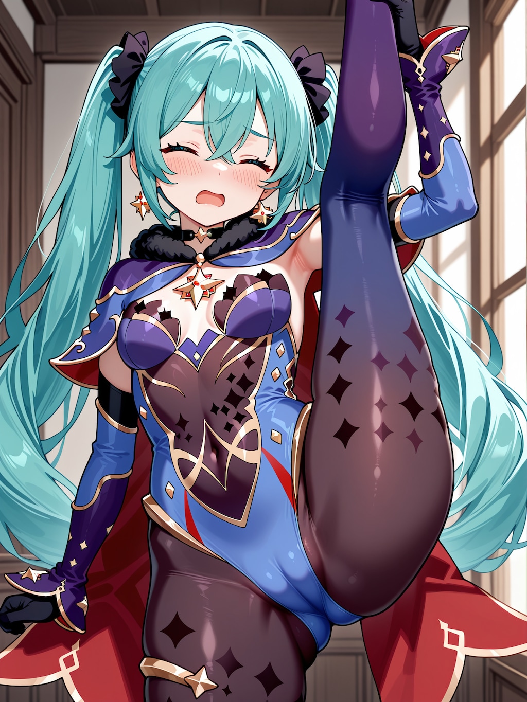 モナコスなミク　I字バランス