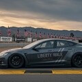 リバティーウォークテスラのドリ車 3枚目