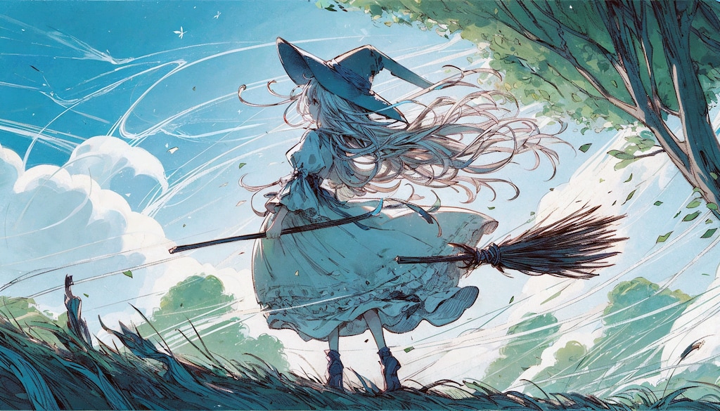 遠乗りしてきた (ウィッチ111)