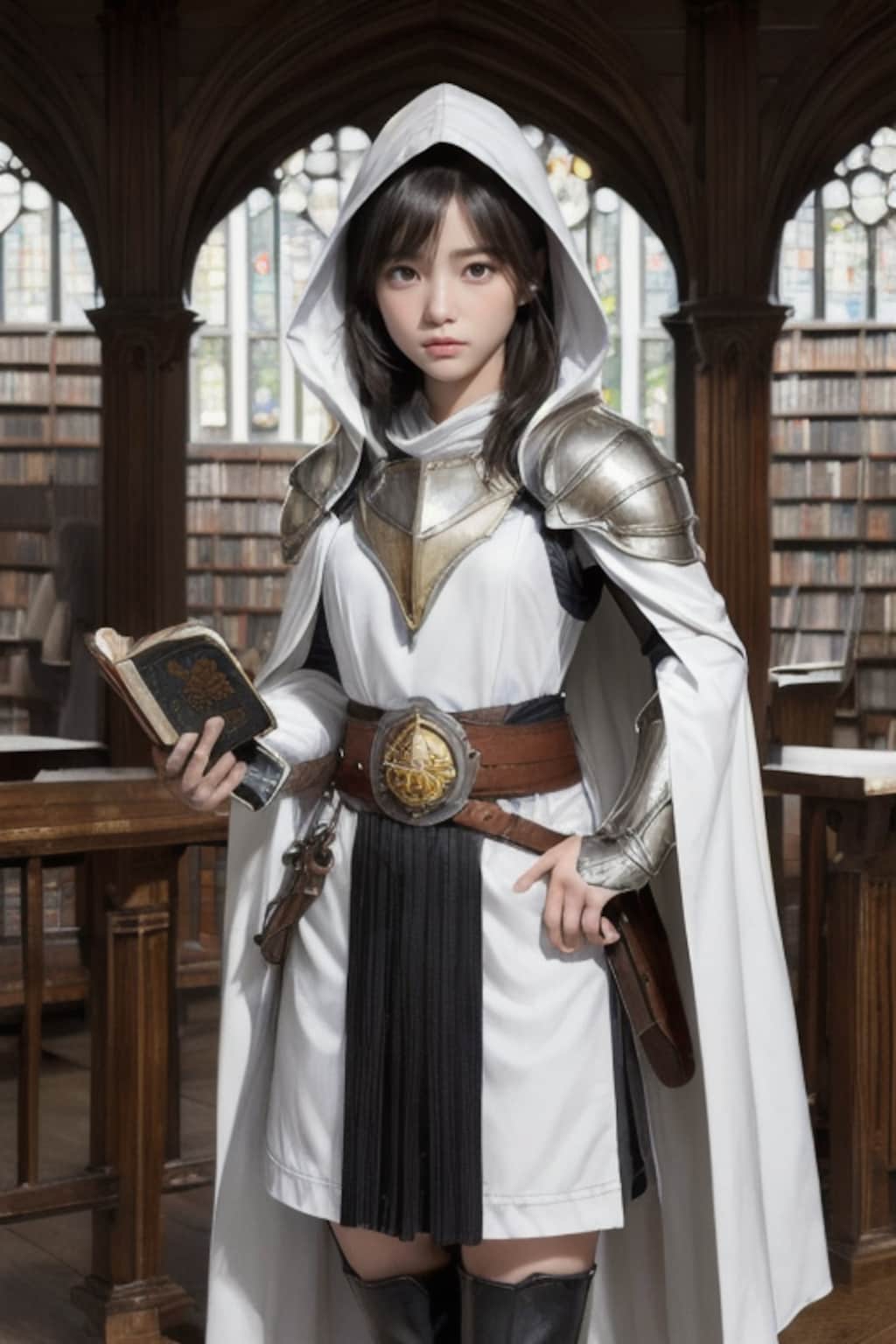 図書館のおぱ戦士