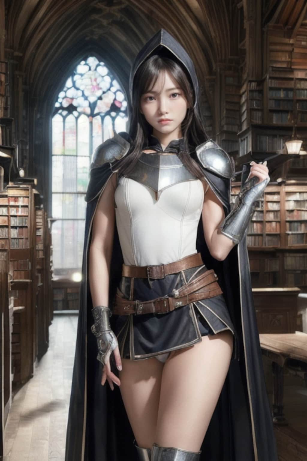 図書館のおぱ戦士