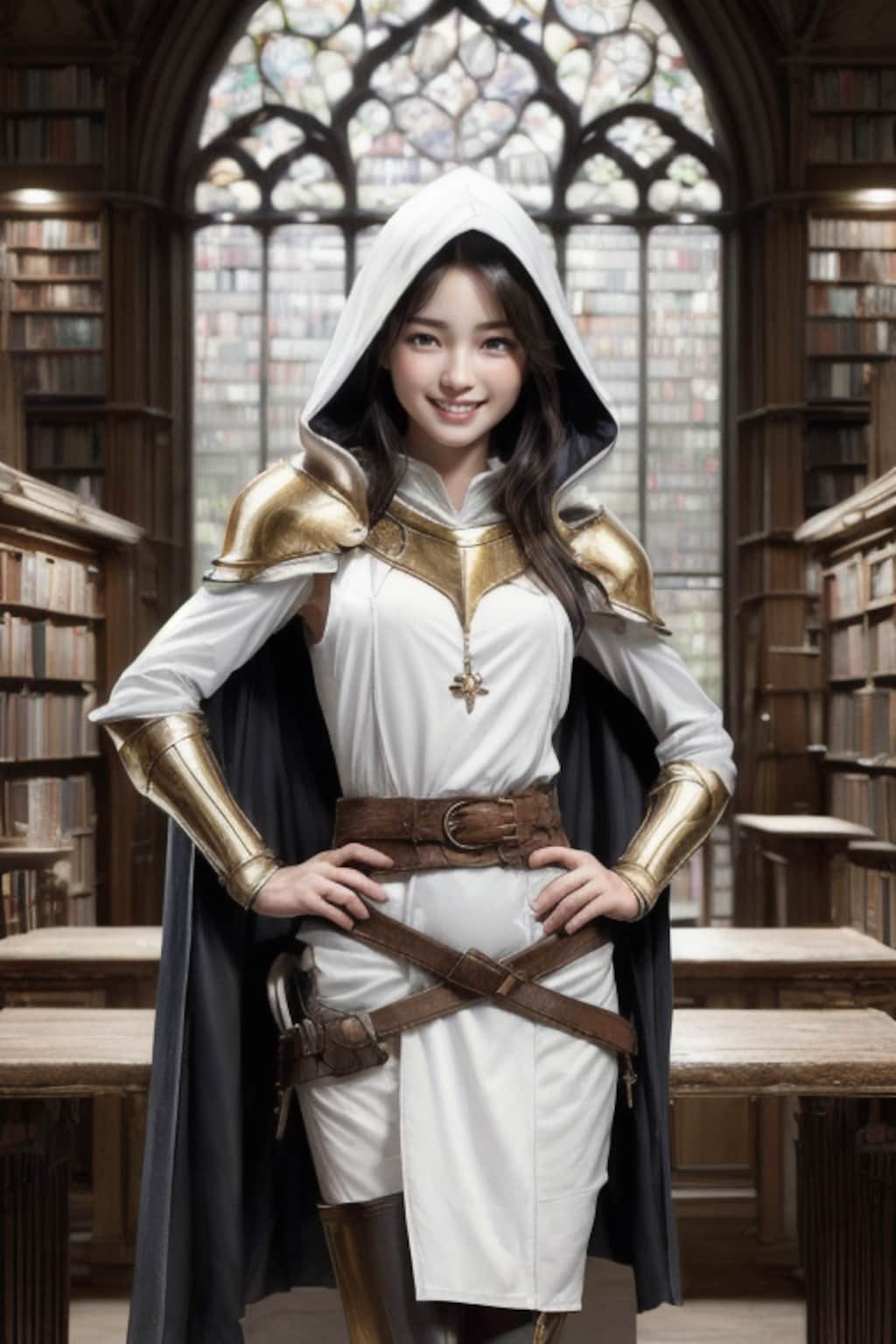 図書館のおぱ戦士