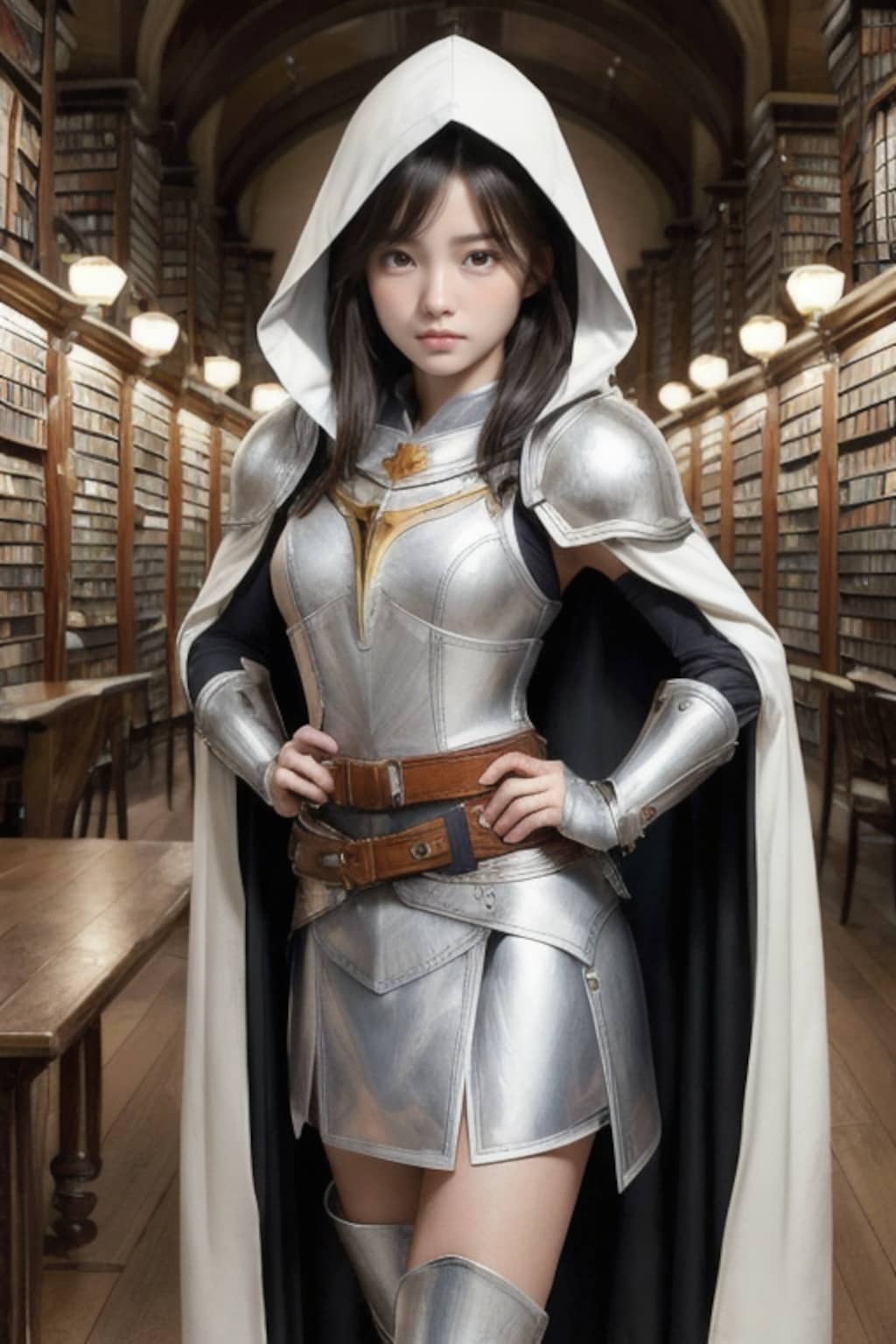 図書館のおぱ戦士