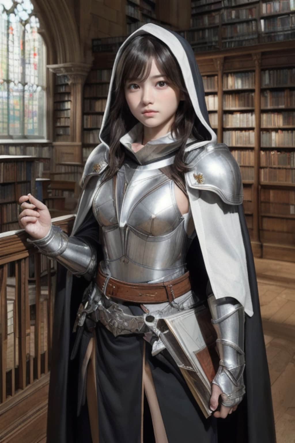 図書館のおぱ戦士