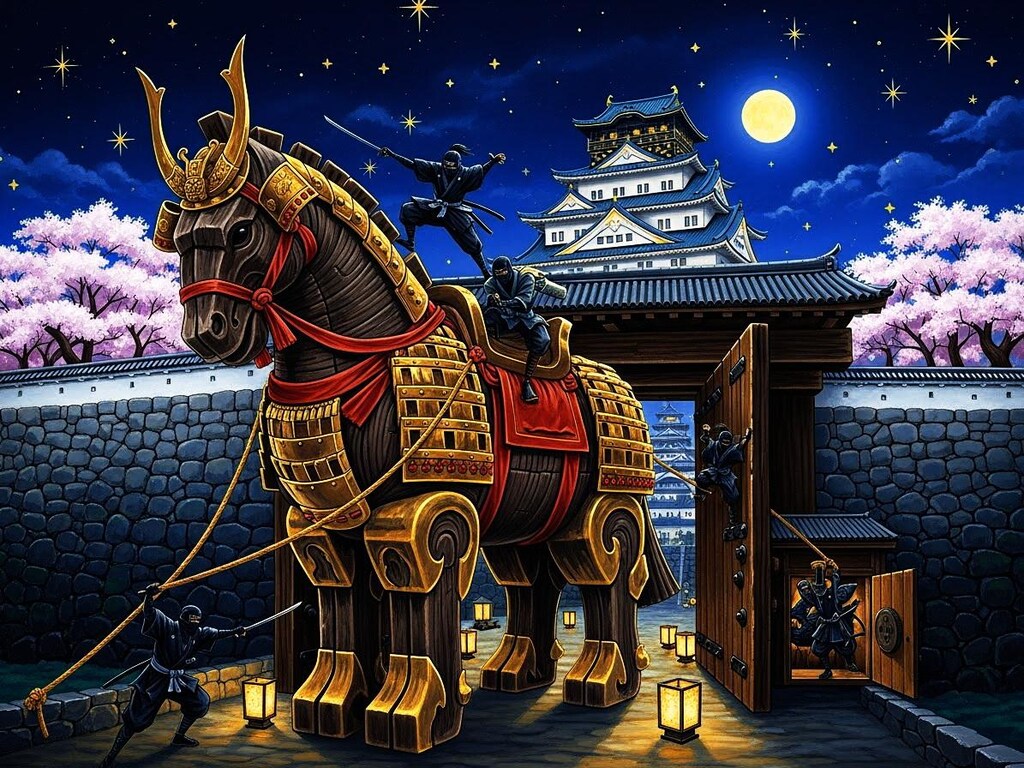 和風トロイの木馬