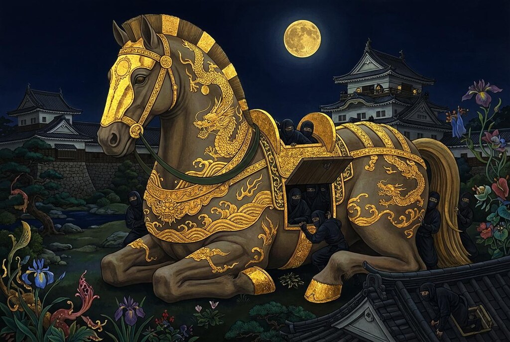 和風トロイの木馬