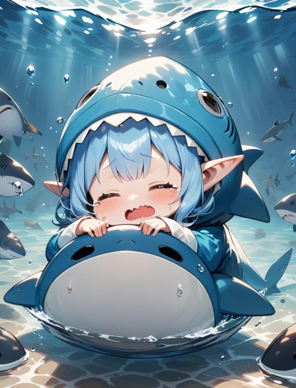 着たくないみたい