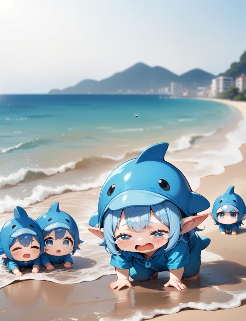 着たくないみたい