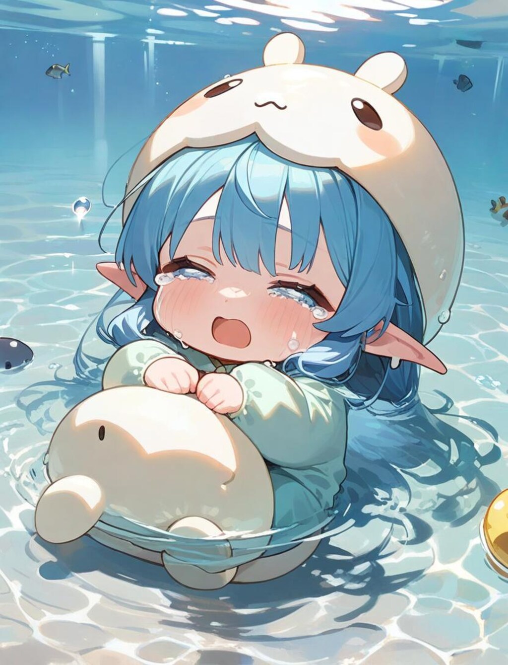 着たくないみたい