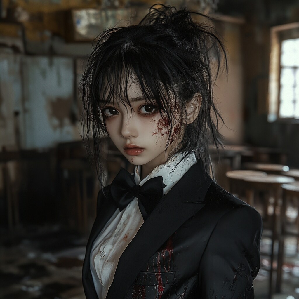 大きな蝶ネクタイ