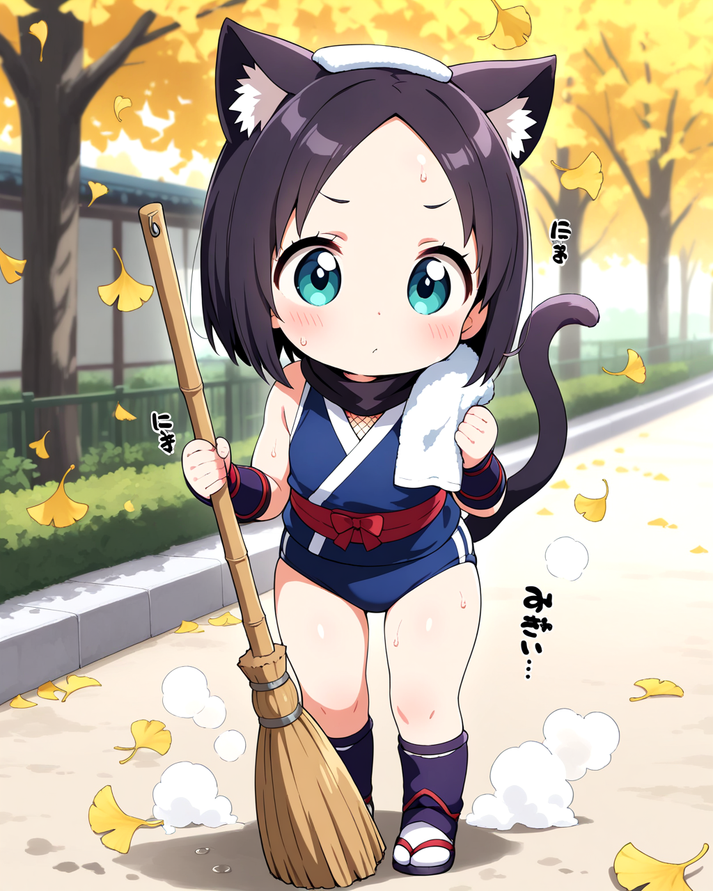 今日は清掃デー